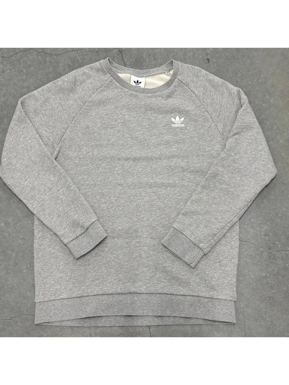 ADIDAS Silver Crewneck Sweater